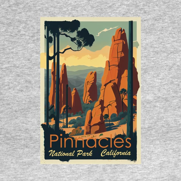 Pinnacles National Park California by GreenMary Design